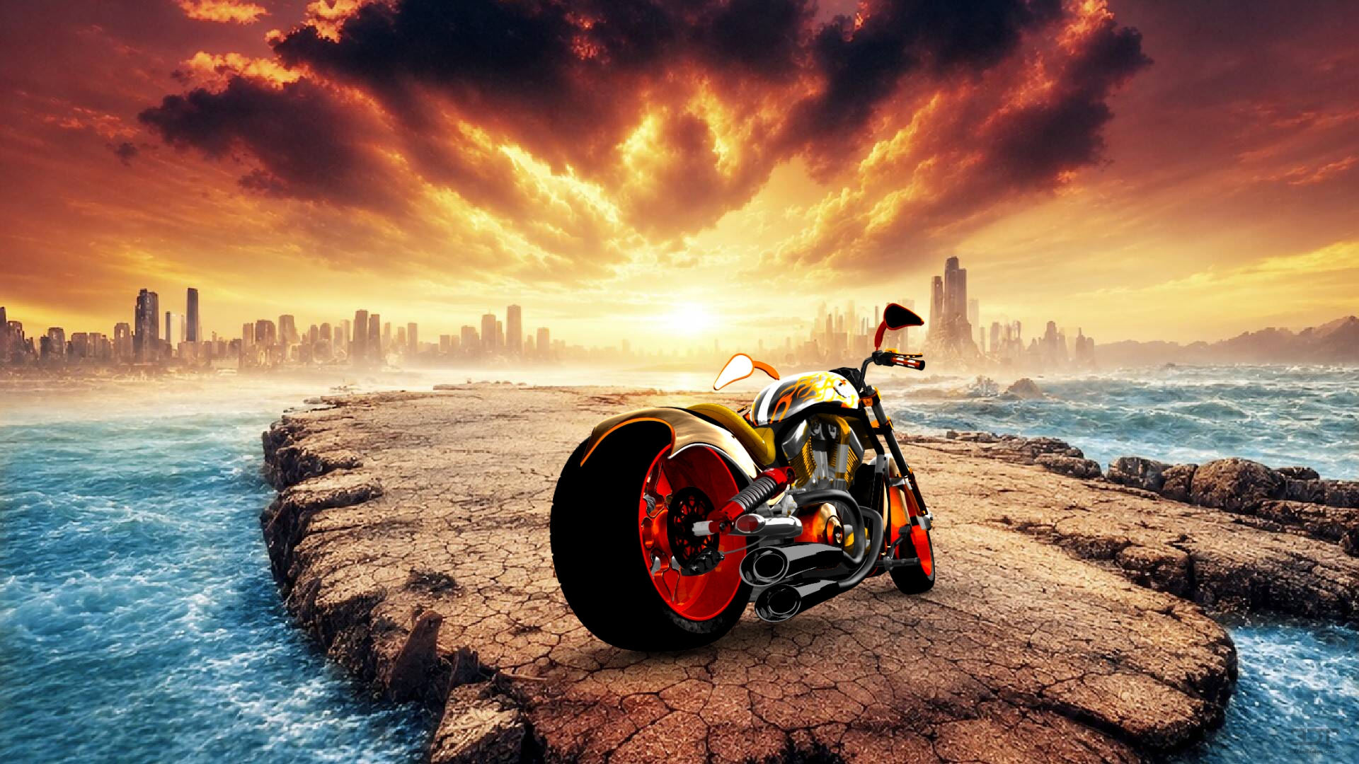 Harley-Davidson Custom Chopper Cruiser 2011 tuning