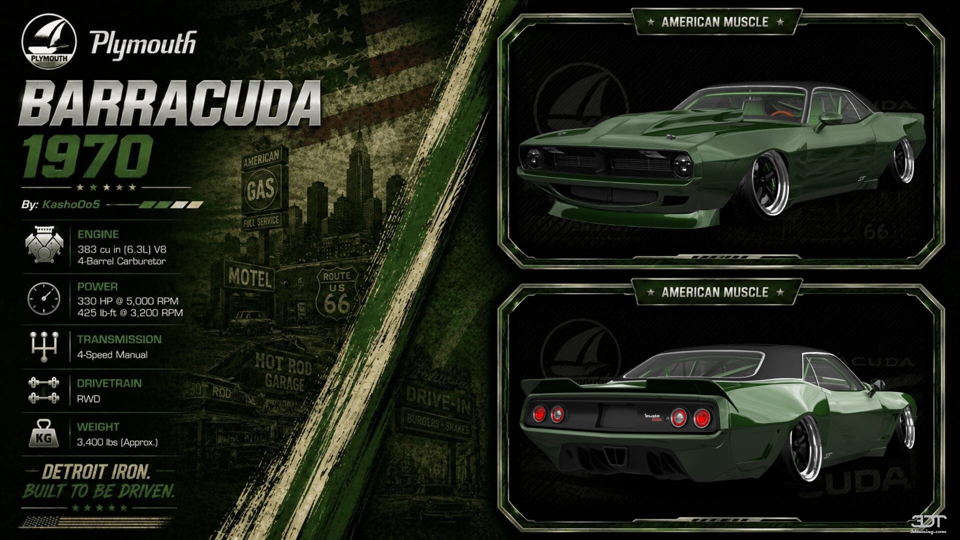 Plymouth Barracuda 2 Door Hardtop 1970 Images
