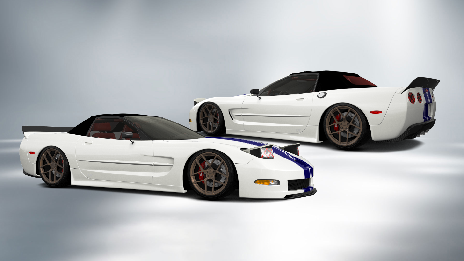 Chevrolet Corvette C5 2 Door Convertible 1998 tuning