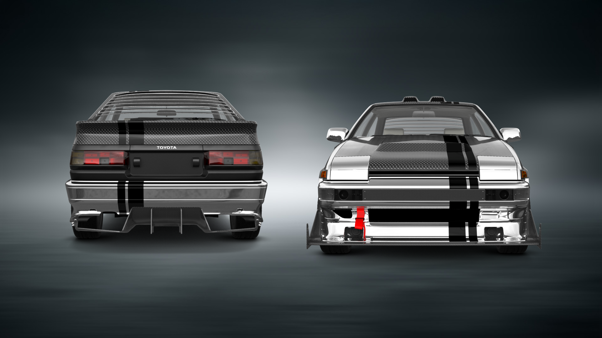 Toyota AE86 3 Door Hatchback 1985 tuning