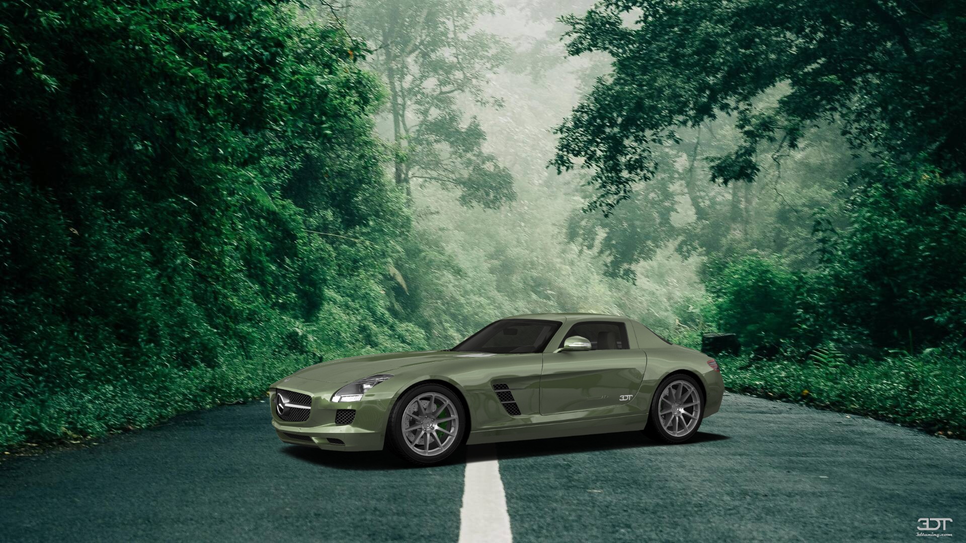 Mercedes SLS 2 Door Coupe 2011 tuning