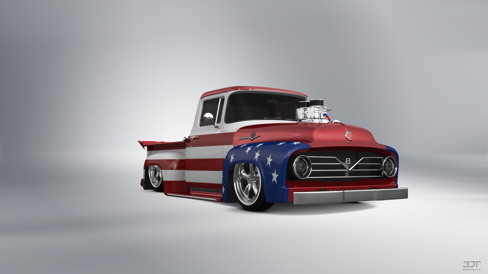 Ford F-100 2 Door truck 1956 tuning