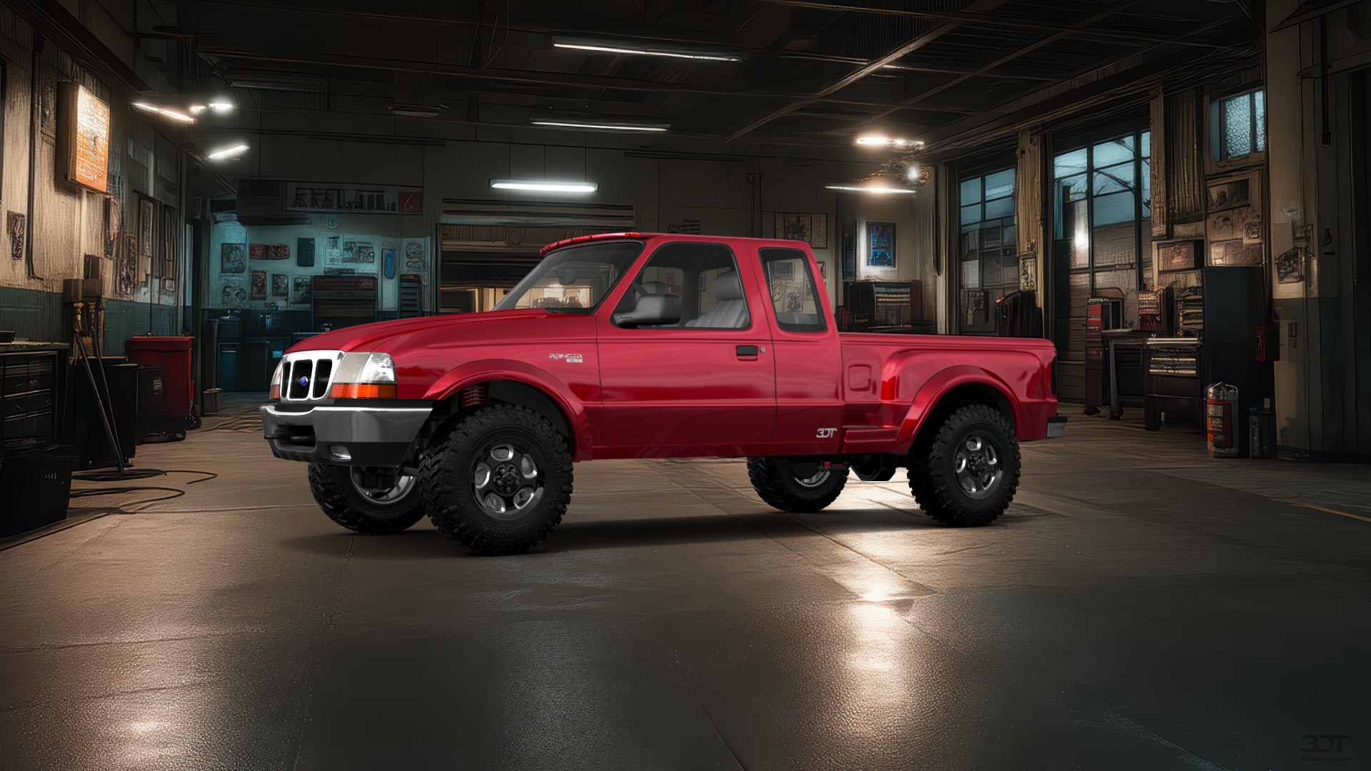 Ford Ranger Flareside 2 Door pickup truck 1998 tuning