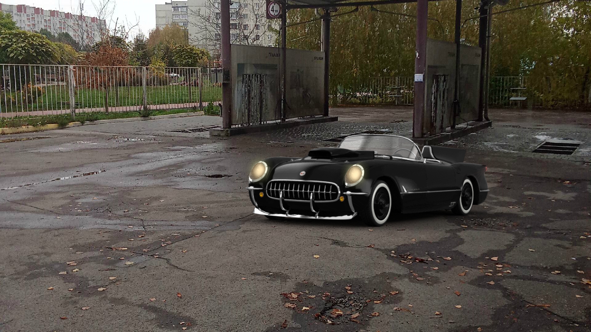 Chevrolet Corvette Convertible 1953 tuning