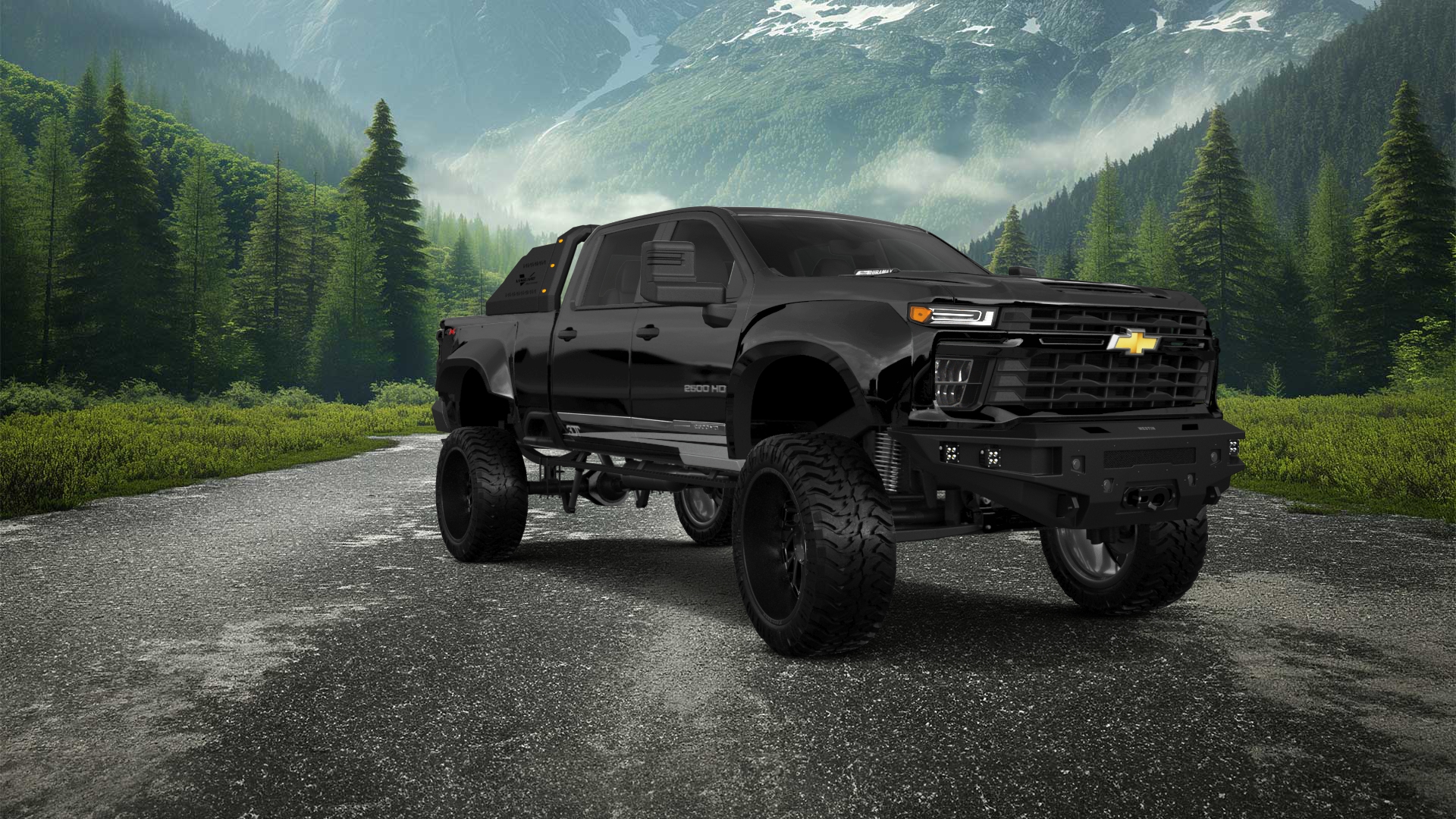 Chevrolet Silverado 2500 HD 4 Door pickup truck 2024