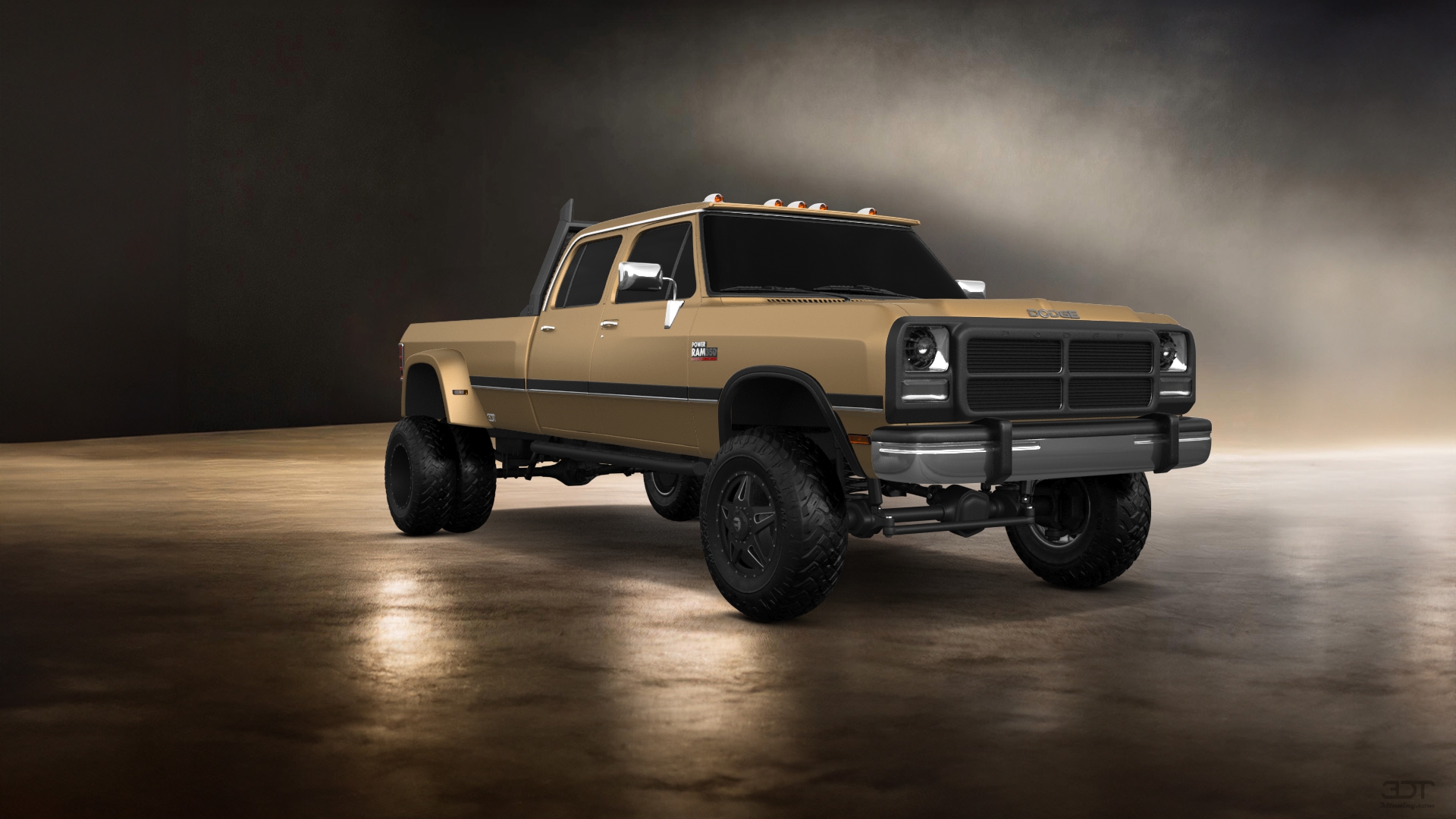 Dodge Ram 350 4 Door pickup truck 1991