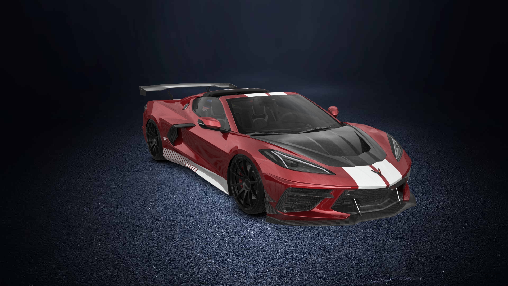 Chevrolet Corvette 2 door targa top 2020 tuning