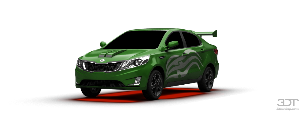 Tuning Kia Rio Sedan 2012