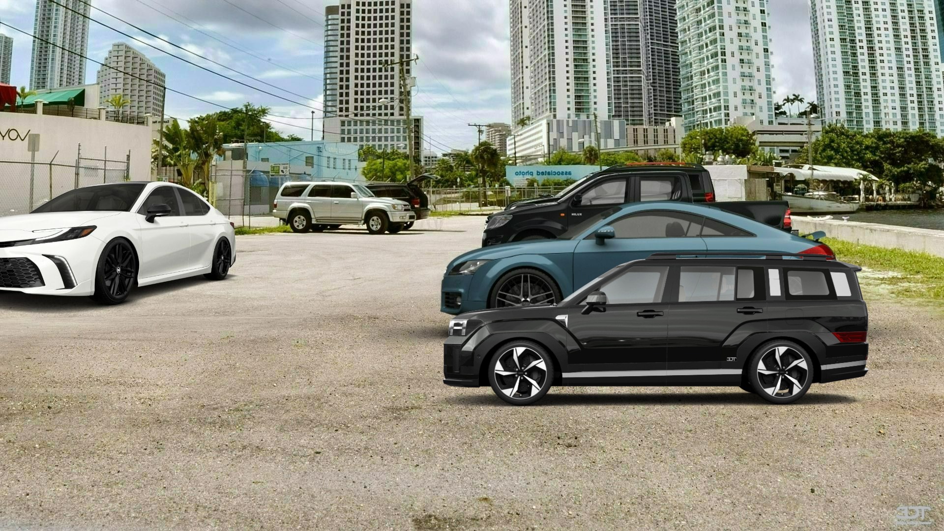 Hyundai Santa Fe 5 Door SUV 2024 Images