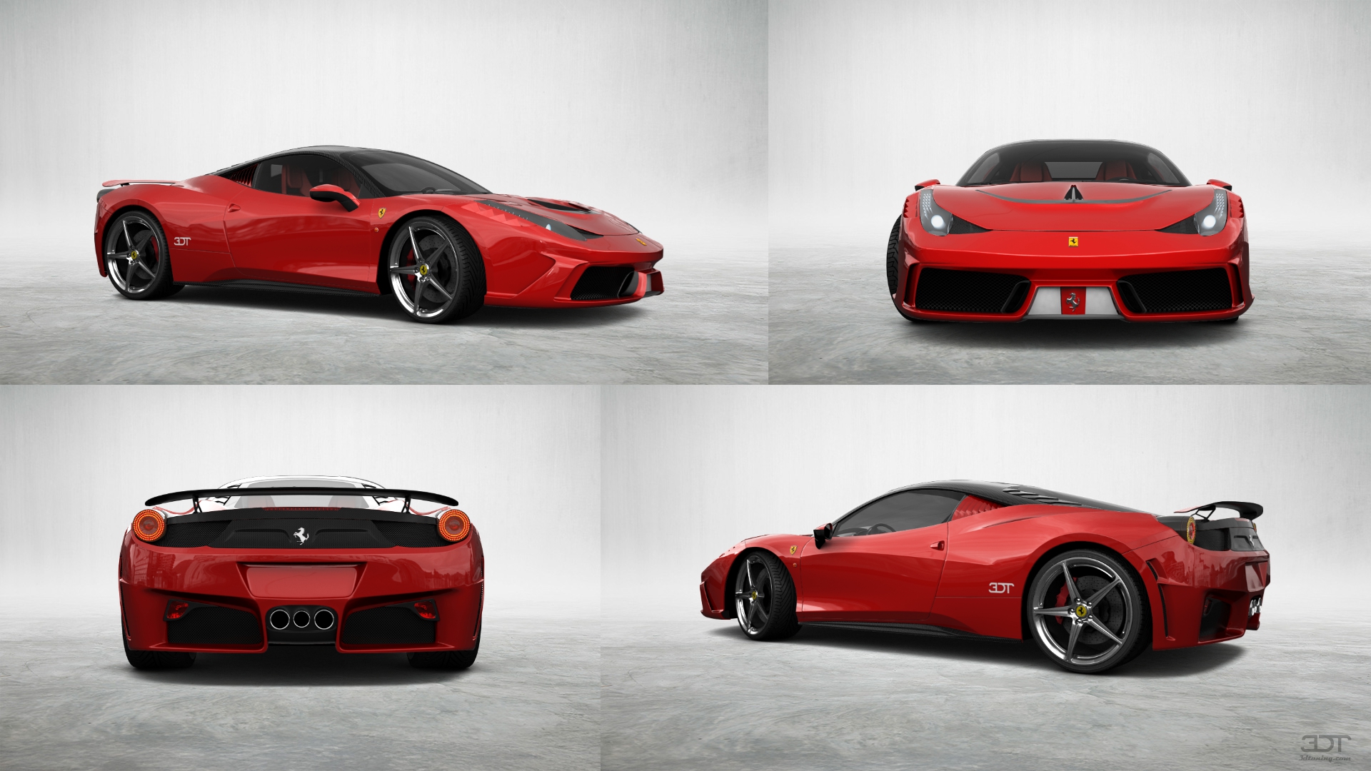 Ferrari 458 Italia 2 door spider 2010 tuning
