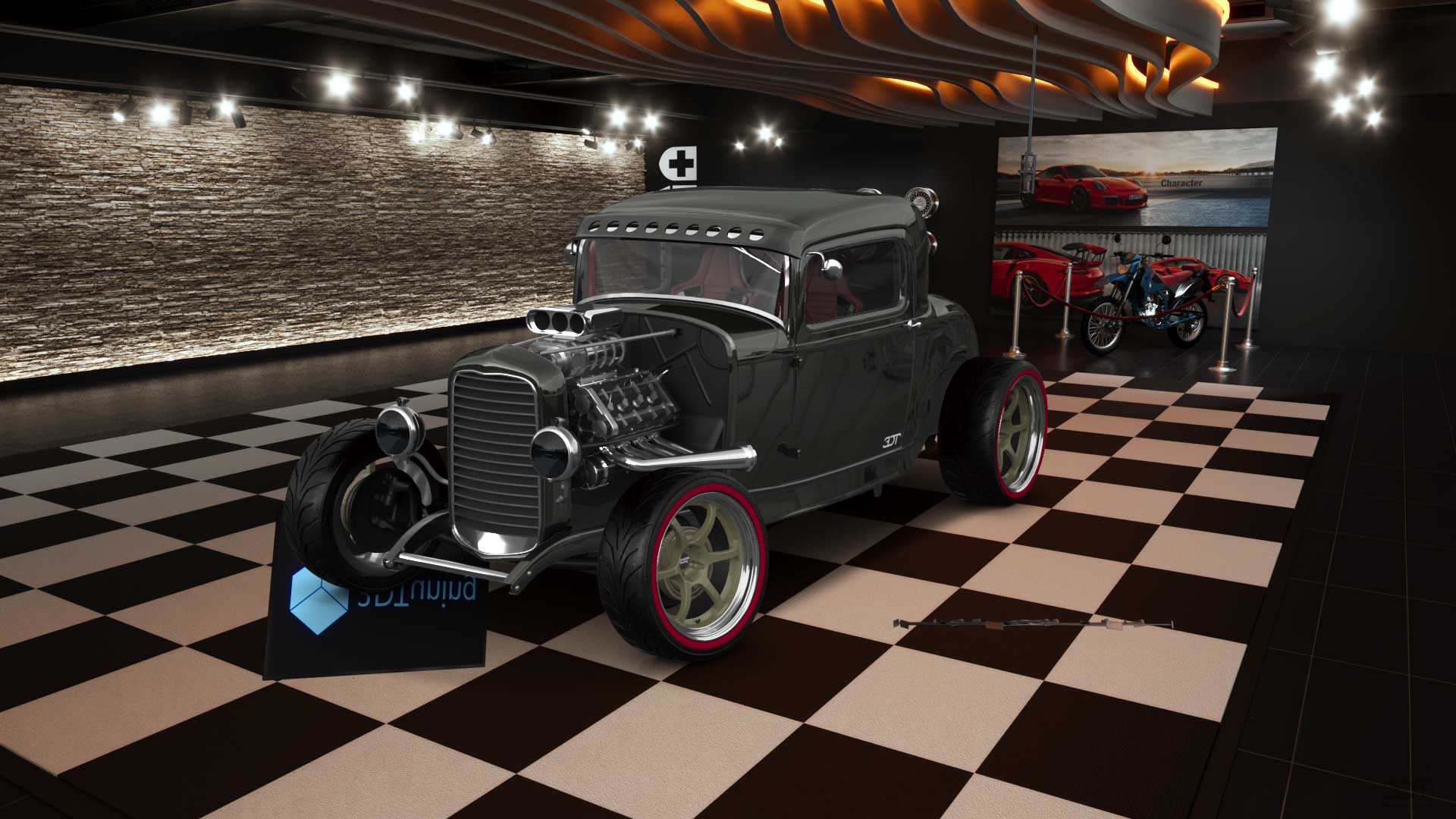 Ford Model B Deluxe 2 Door Coupe 1932