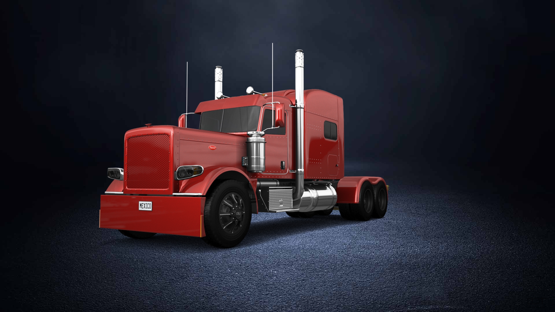 Peterbilt 389 Sleeper Cab Truck 2016
