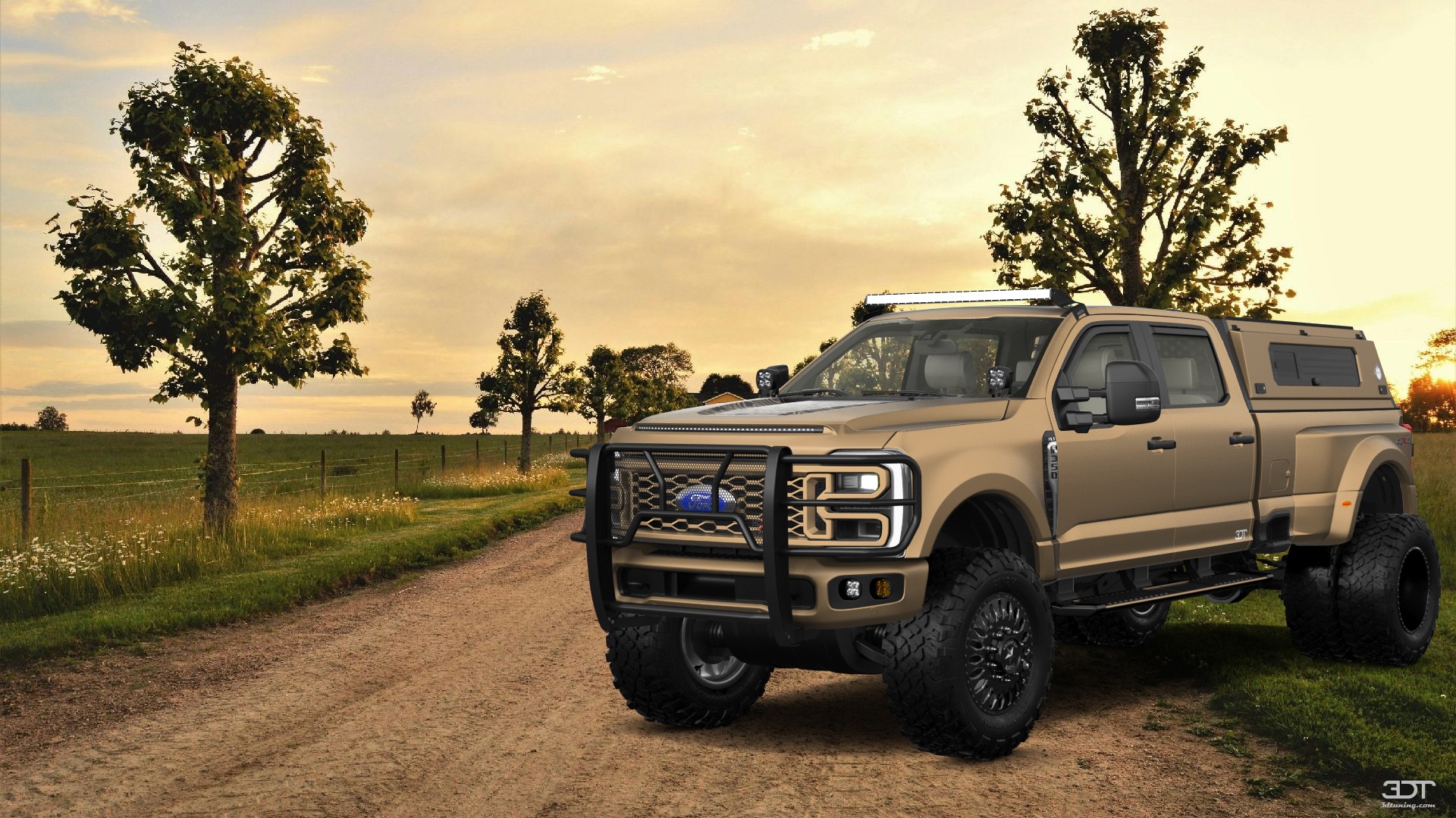 Ford F-350 DRW Crew Cab 4 Door pickup truck 2023 tuning