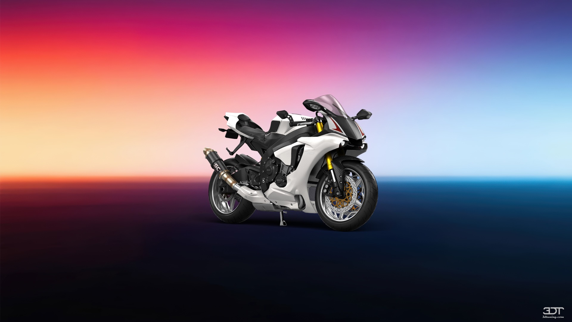 Tuning Yamaha YZF R1 Sport Bike 2015