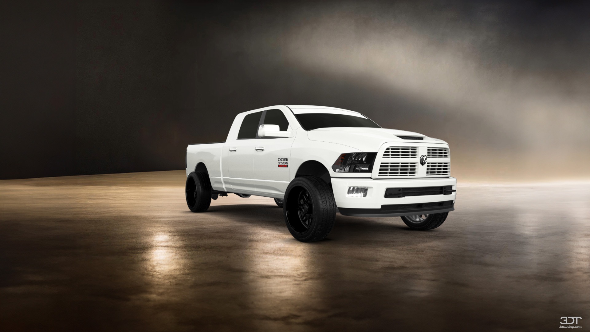 Dodge Ram 2500 Mega Cab 6.4 ft box 4 Door pickup truck 2010 tuning