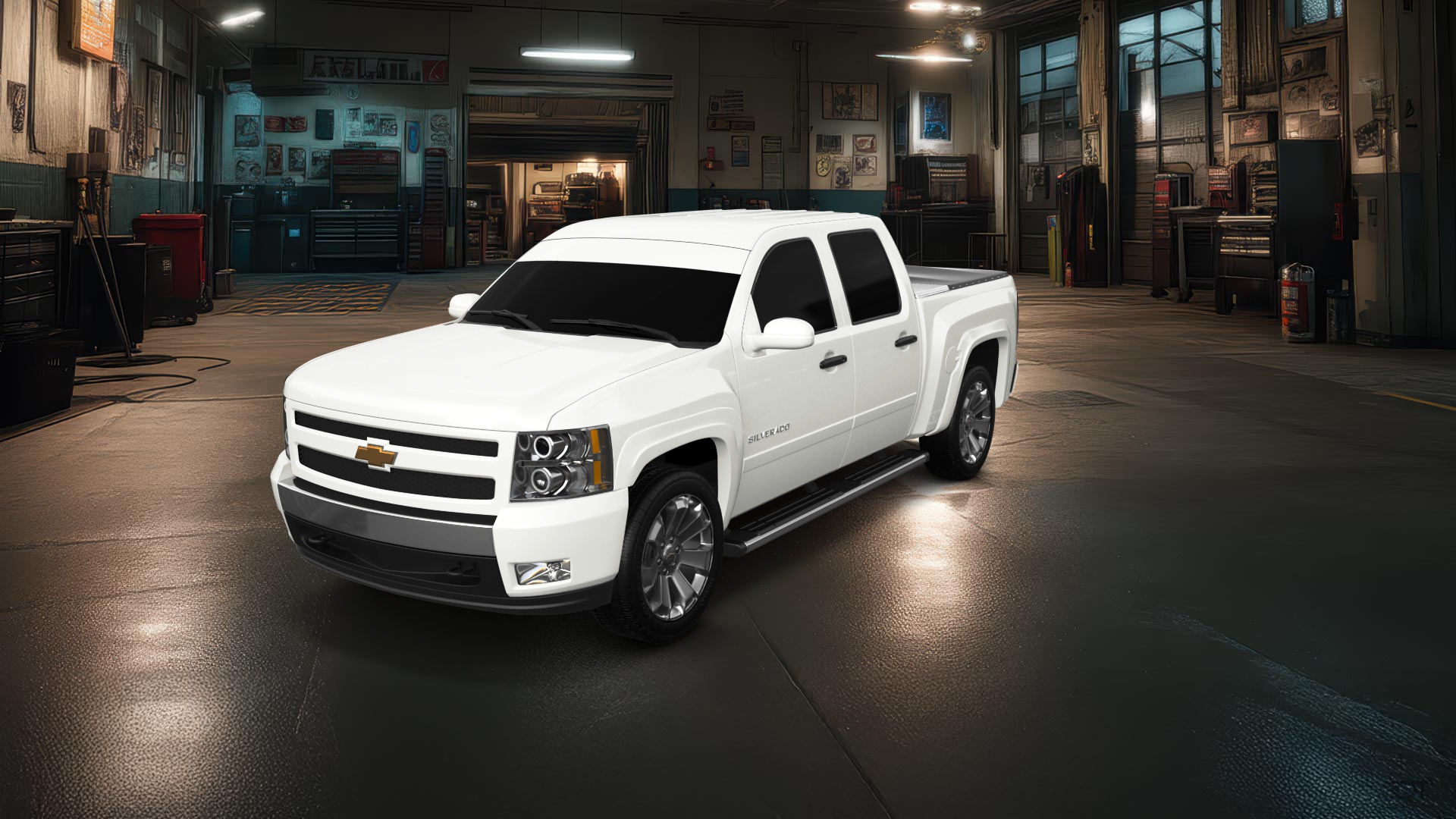 Chevrolet Silverado 1500 Crew Cab 4 Door pickup truck 2007 tuning