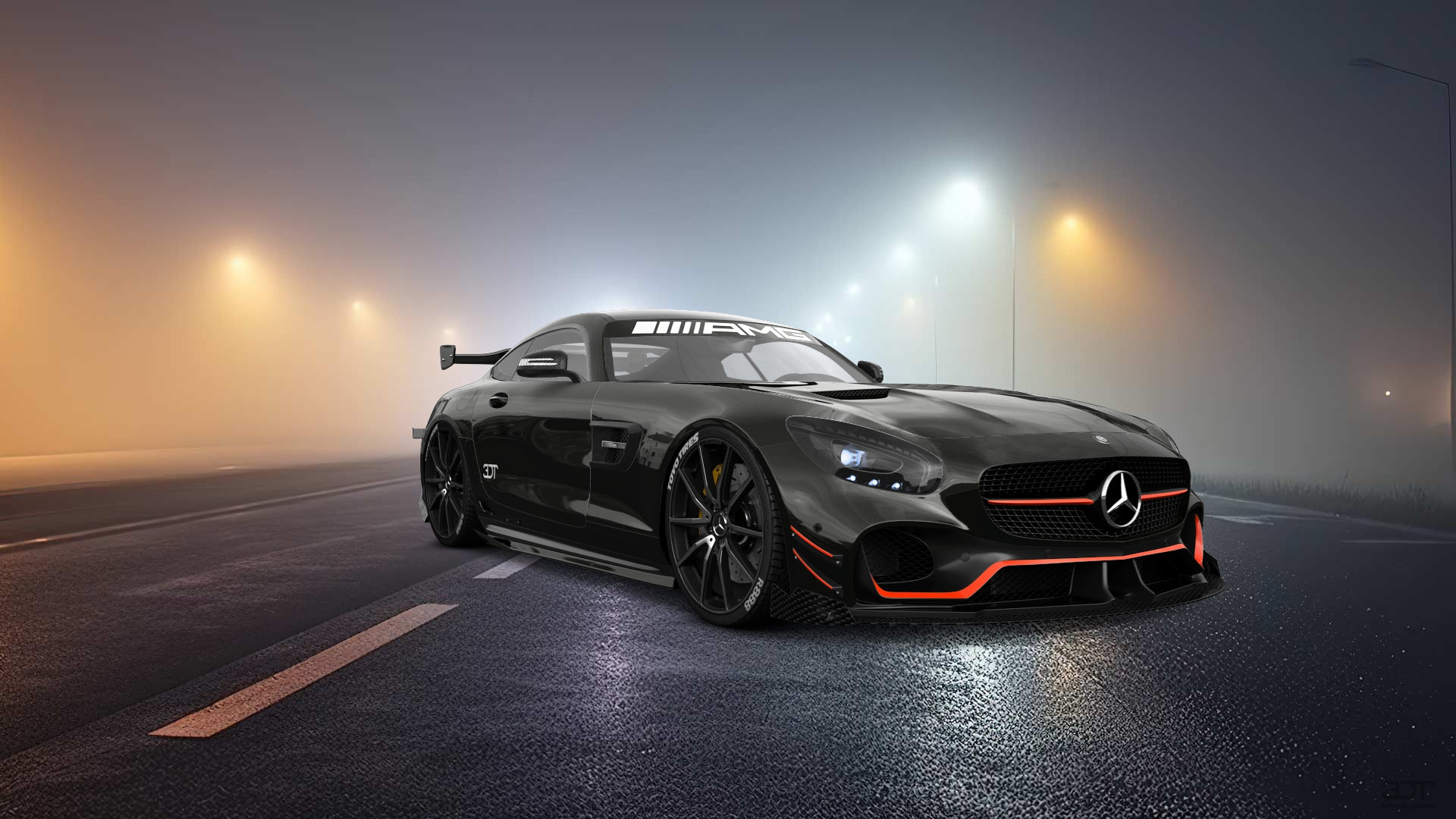 Mercedes AMG GT 2 door fastback coupe 2016