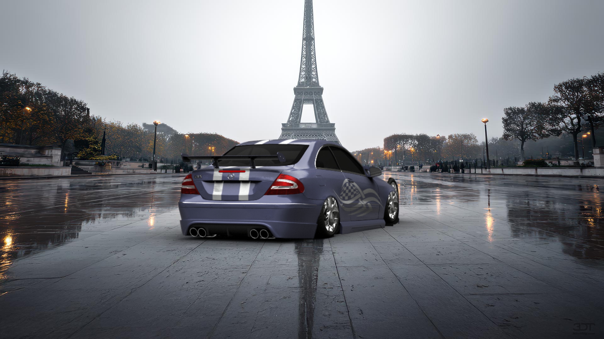 Mercedes CLK Coupe 2004 tuning