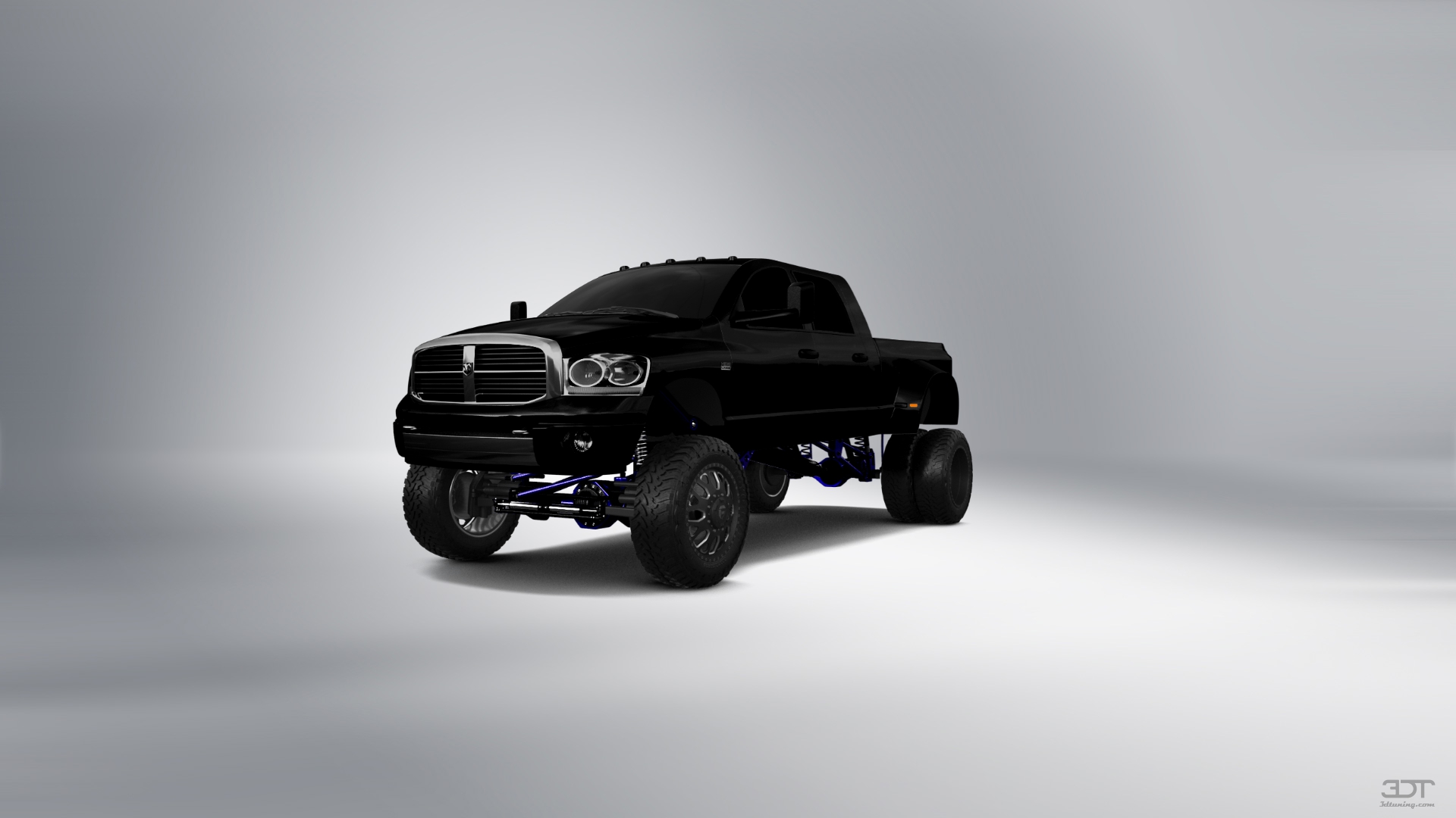 Dodge Ram 3500 Dually 4 Door pickup truck 2007