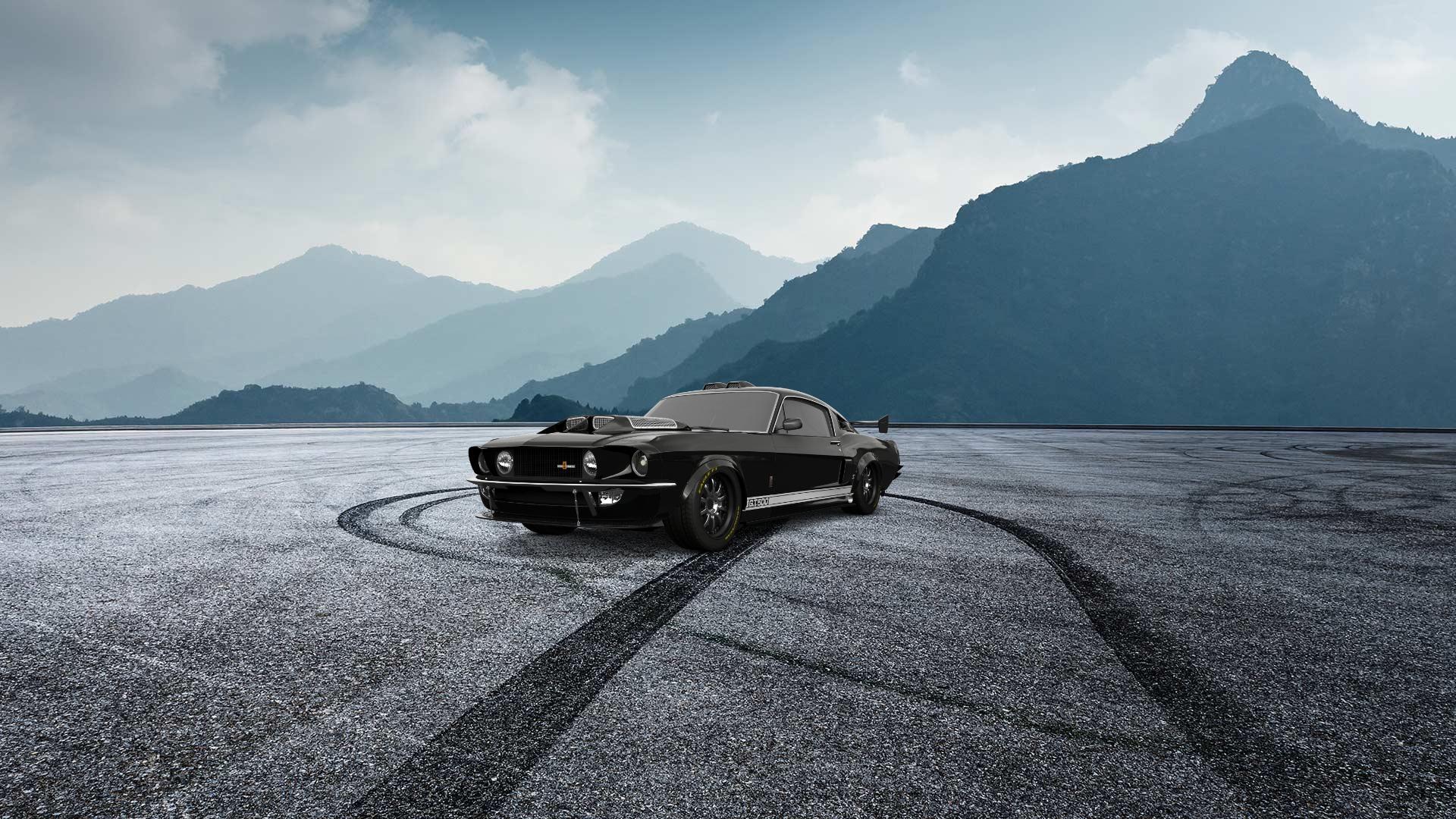Mustang GT500 2 Door Coupe 1968