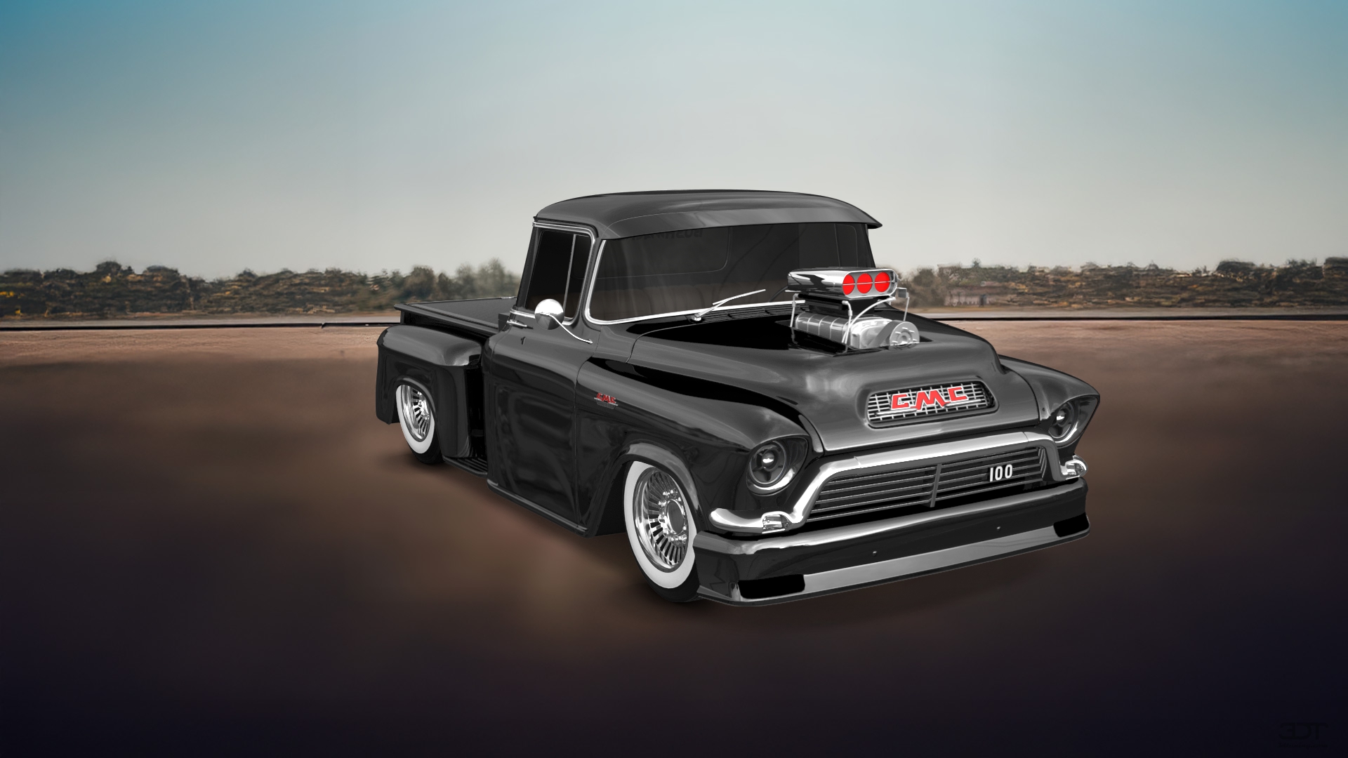 GMC 100 Stepside 2 Door pickup truck 1957 Images