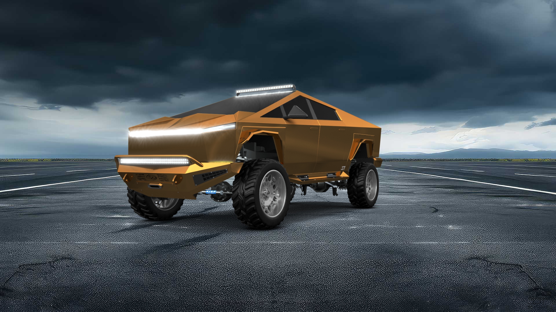 Tesla Cybertruck Truck 2021 tuning
