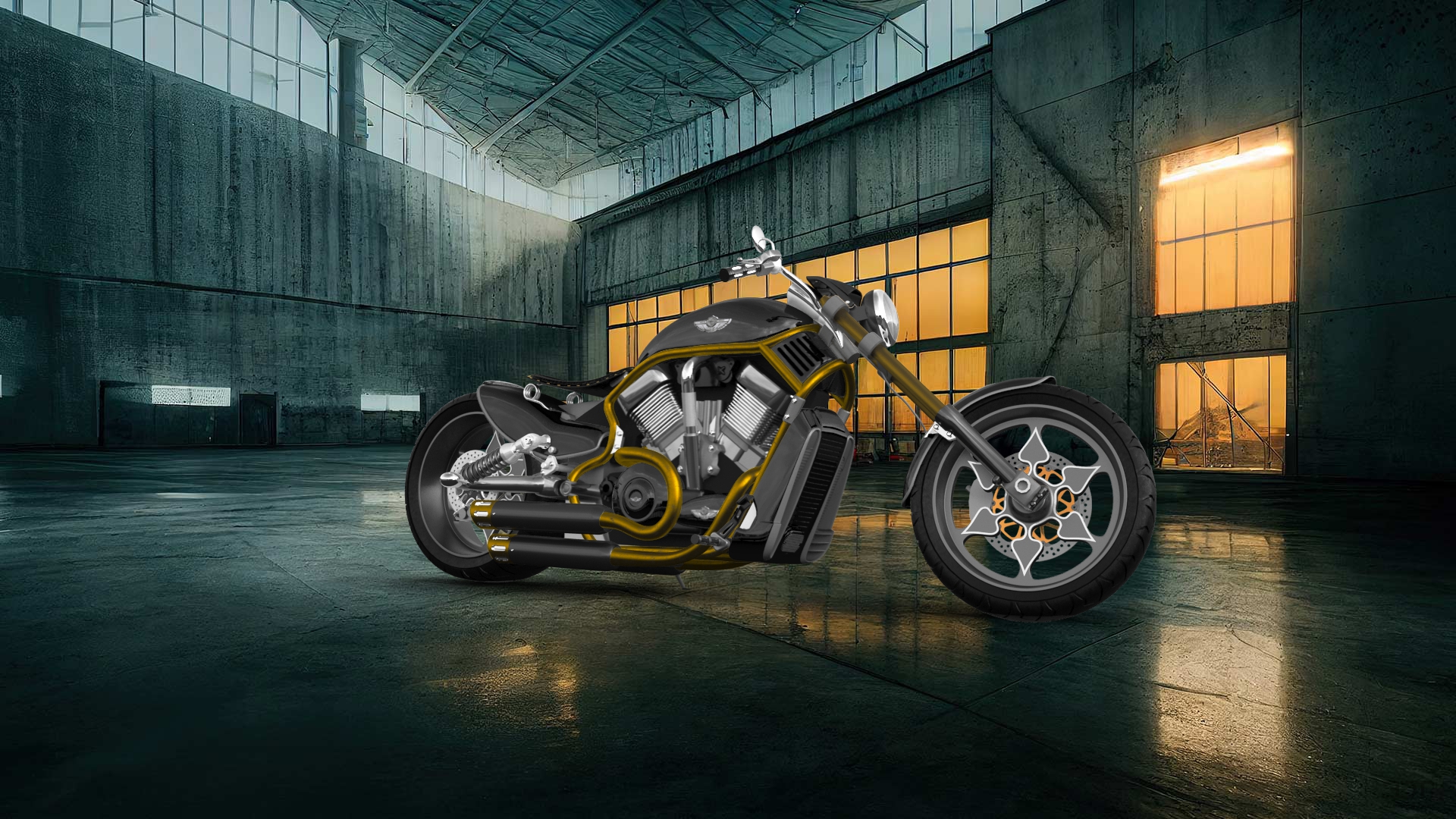 Harley-Davidson Custom Chopper Cruiser 2011