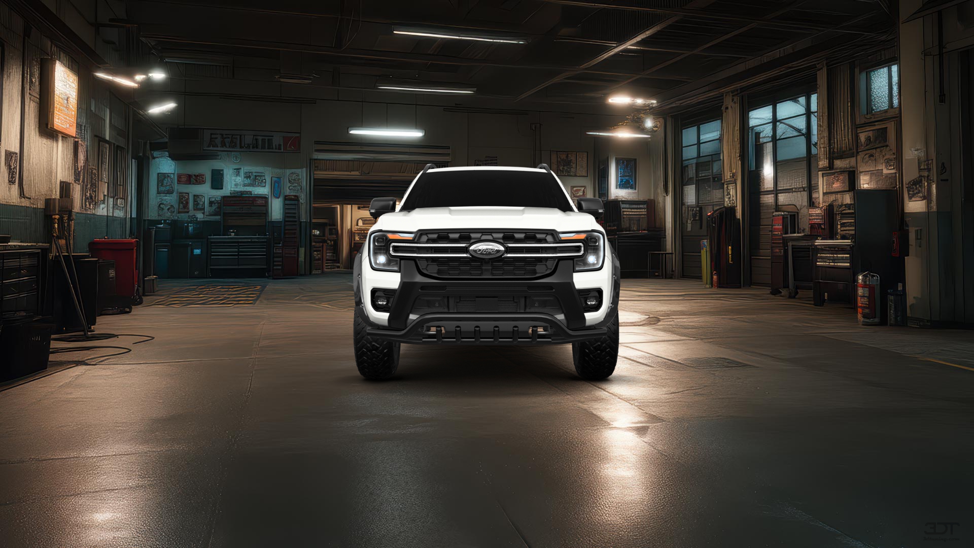 Ford Ranger 4 Door pickup truck 2022 tuning