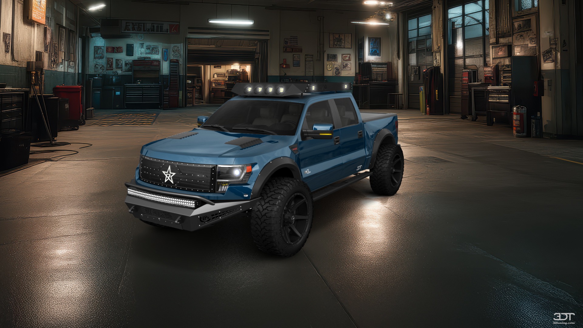 Ford F-150 SVT Raptor 4 Door pickup truck 2013 tuning