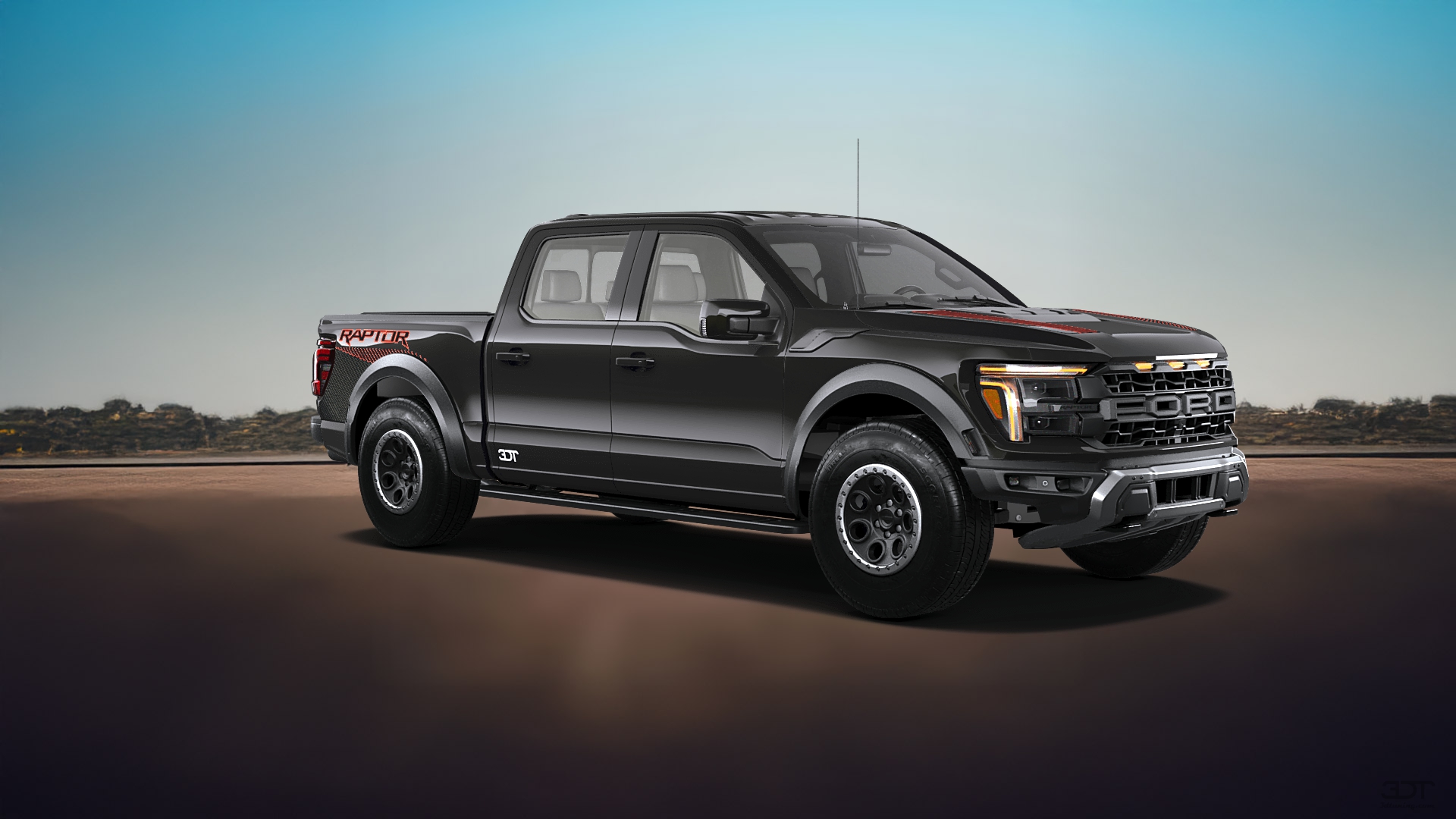 Ford F-150 Raptor 4 Door pickup truck 2024 tuning