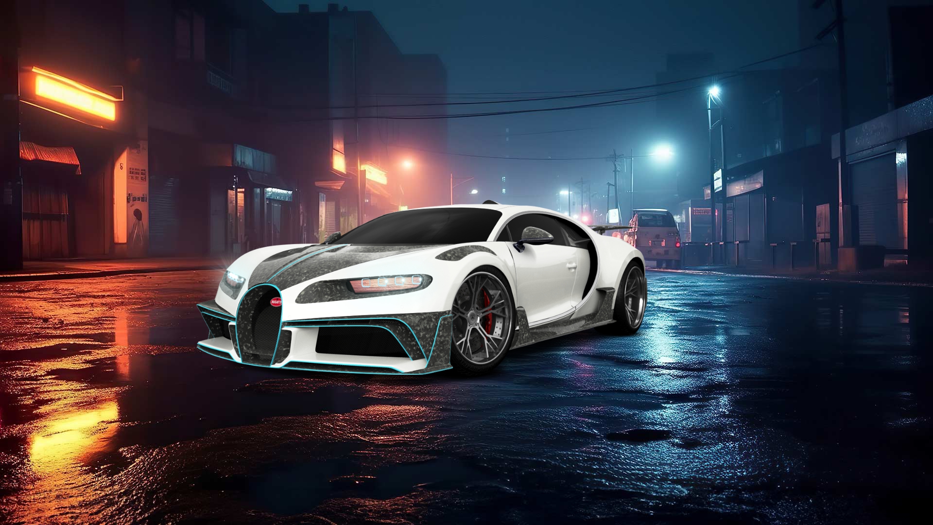 Bugatti Chiron 2 Door Coupe 2016