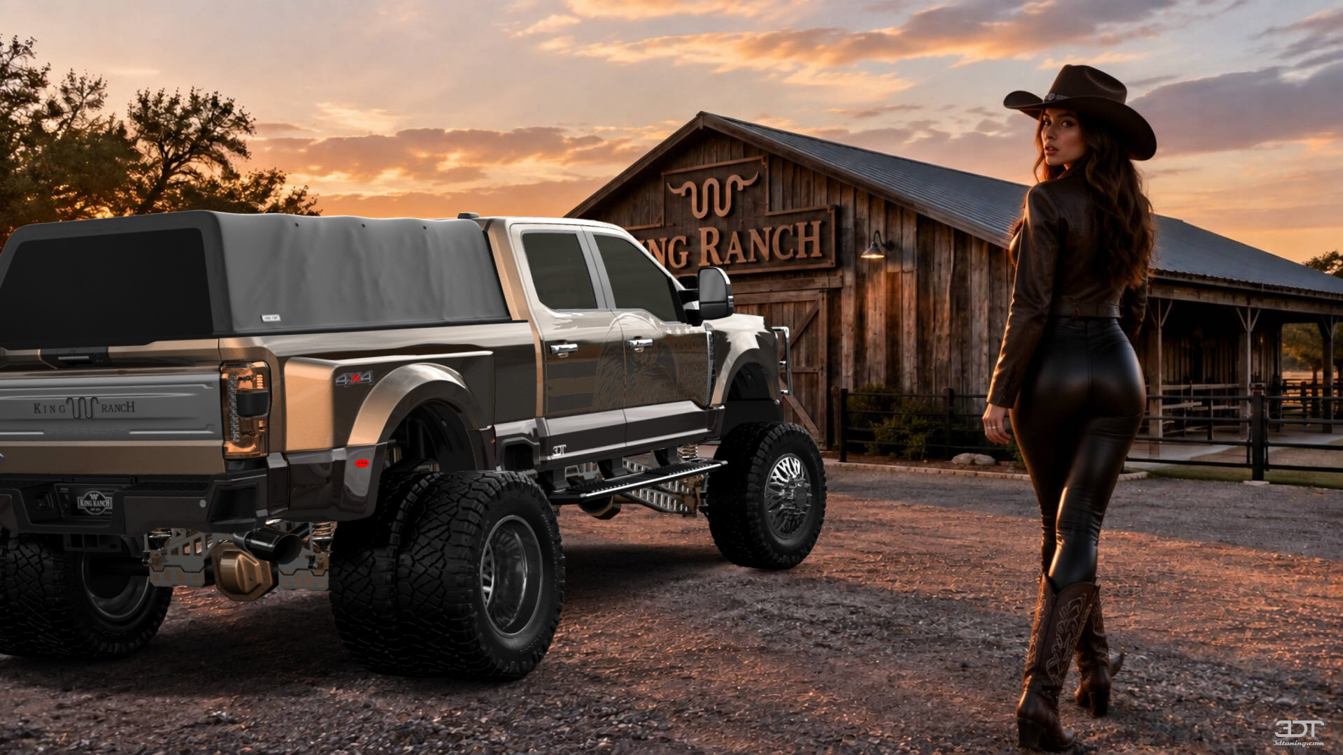 Ford F-350 DRW Crew Cab 4 Door pickup truck 2023 Images