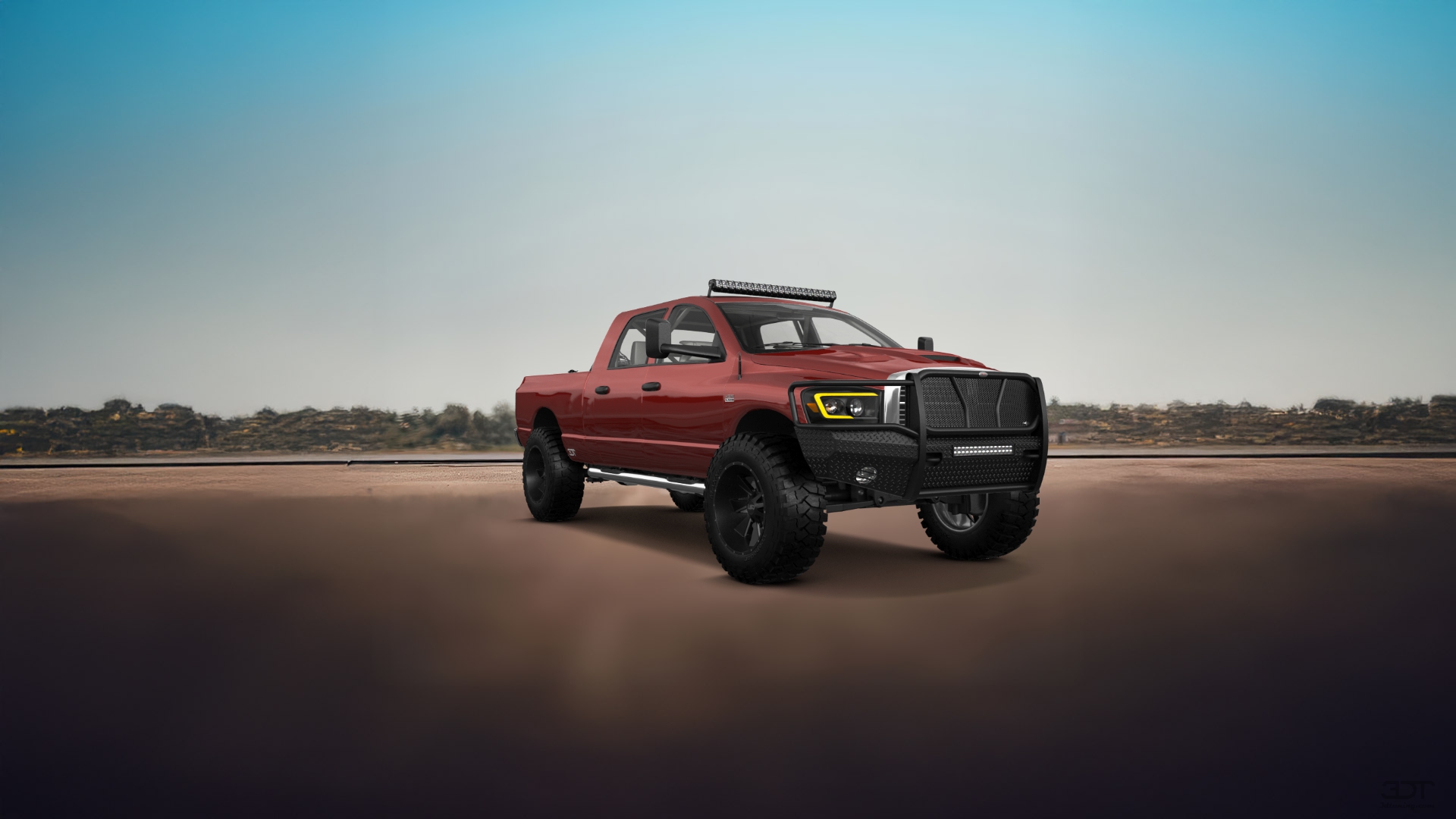 Dodge Ram 2500 4 Door pickup truck 2007 tuning