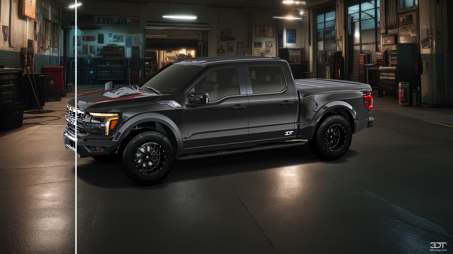 Ford F-150 Raptor 4 Door pickup truck 2024 tuning