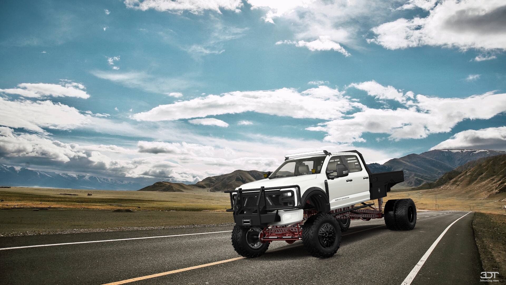 Ford F-350 DRW Crew Cab 4 Door pickup truck 2023 tuning