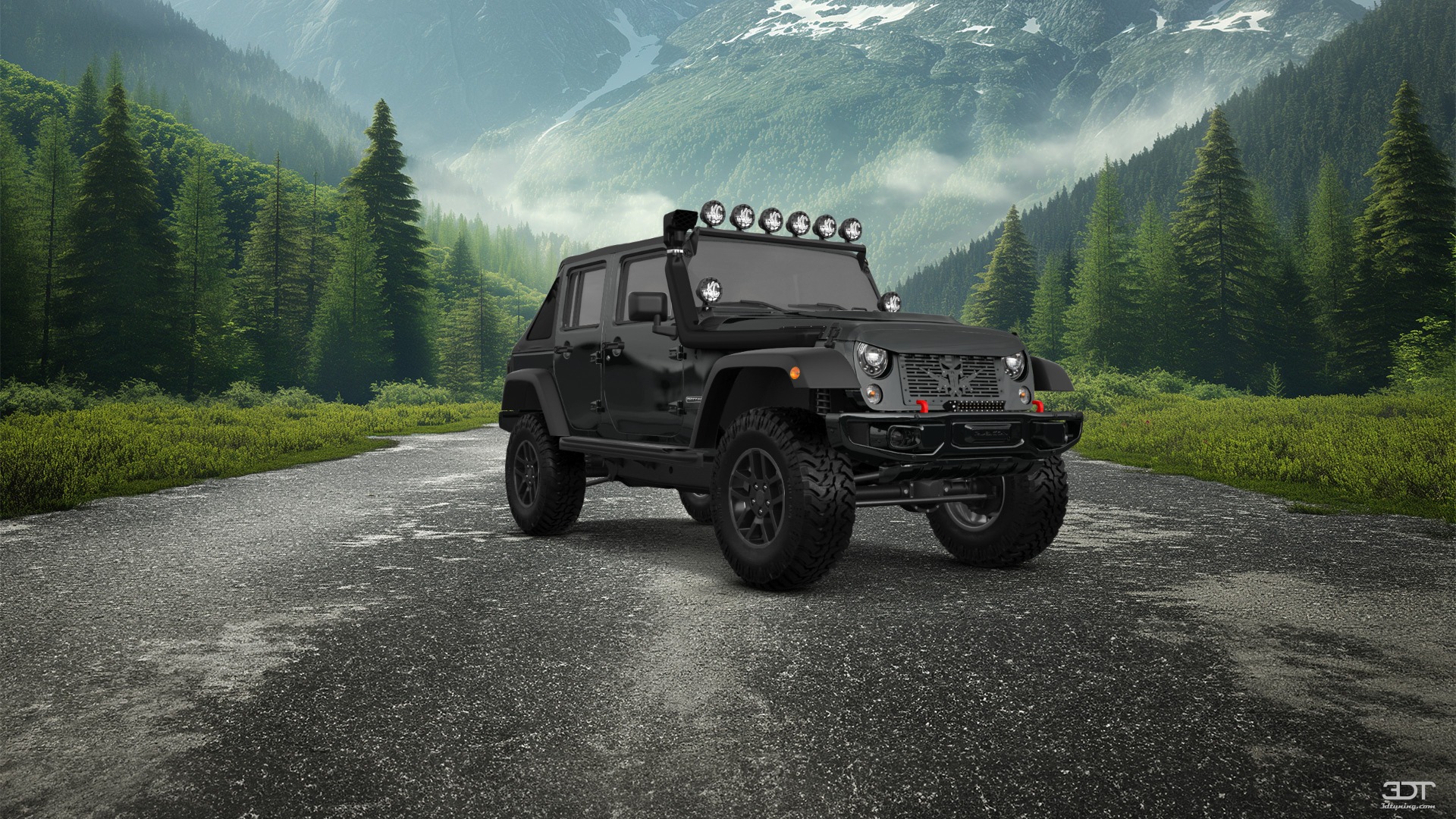 Jeep Wrangler Unlimited JK Rubicon Recon 4 Door SUV 2017 tuning