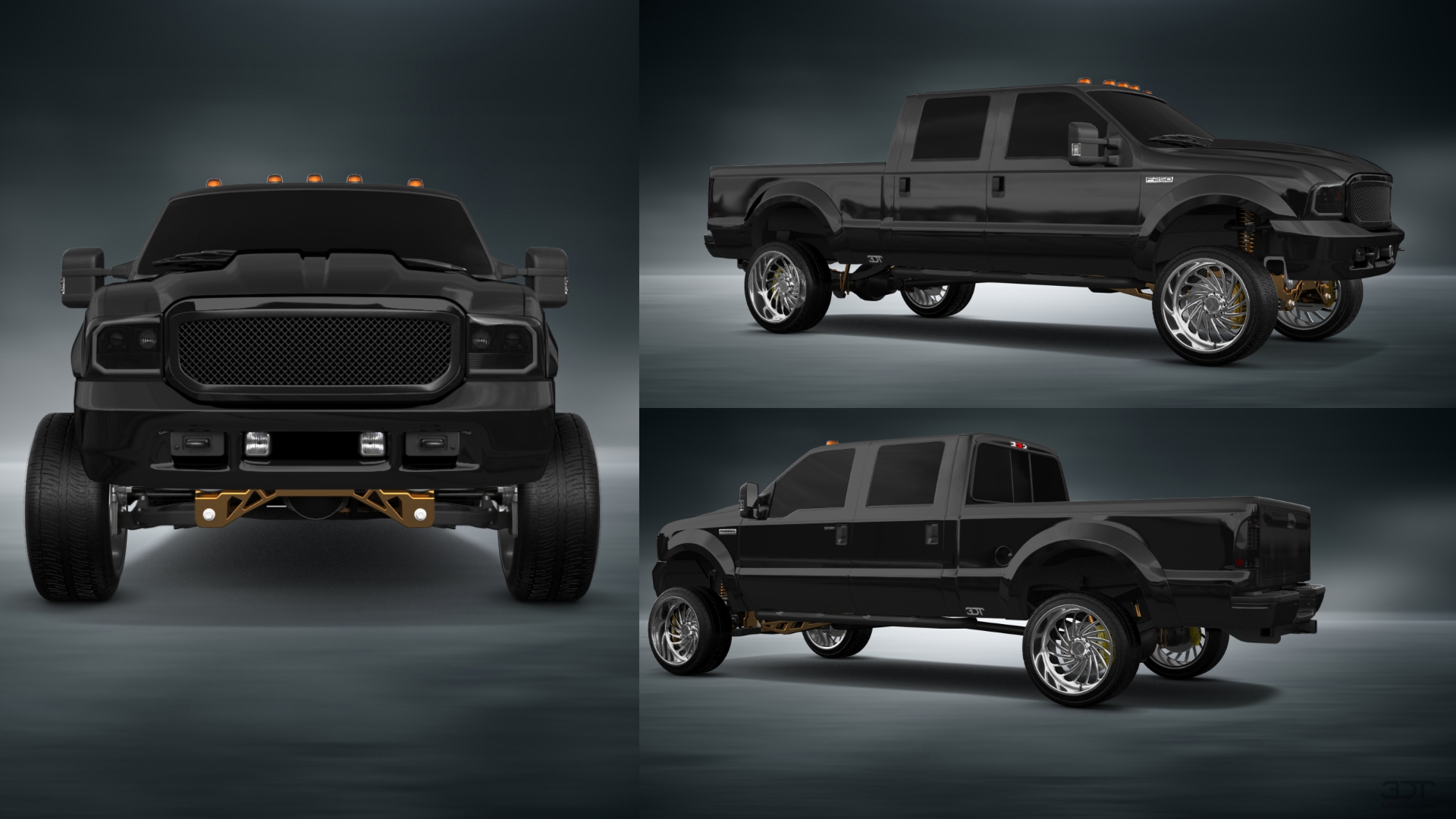 Ford F-250 Crew Cab 4 Door pickup truck 1999