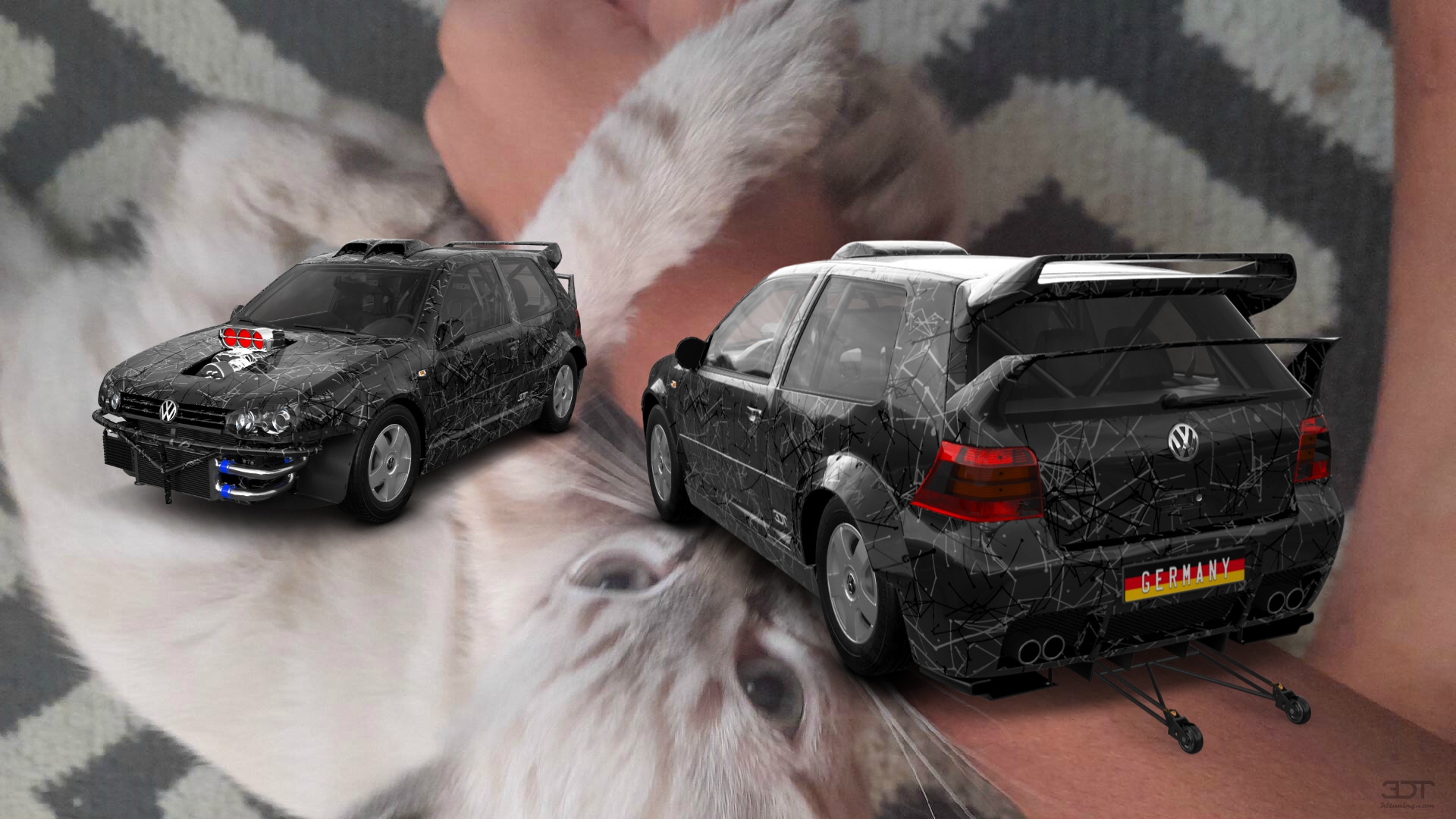 Volkswagen Golf 4 (mk4) 3 Door Hatchback 1997 tuning