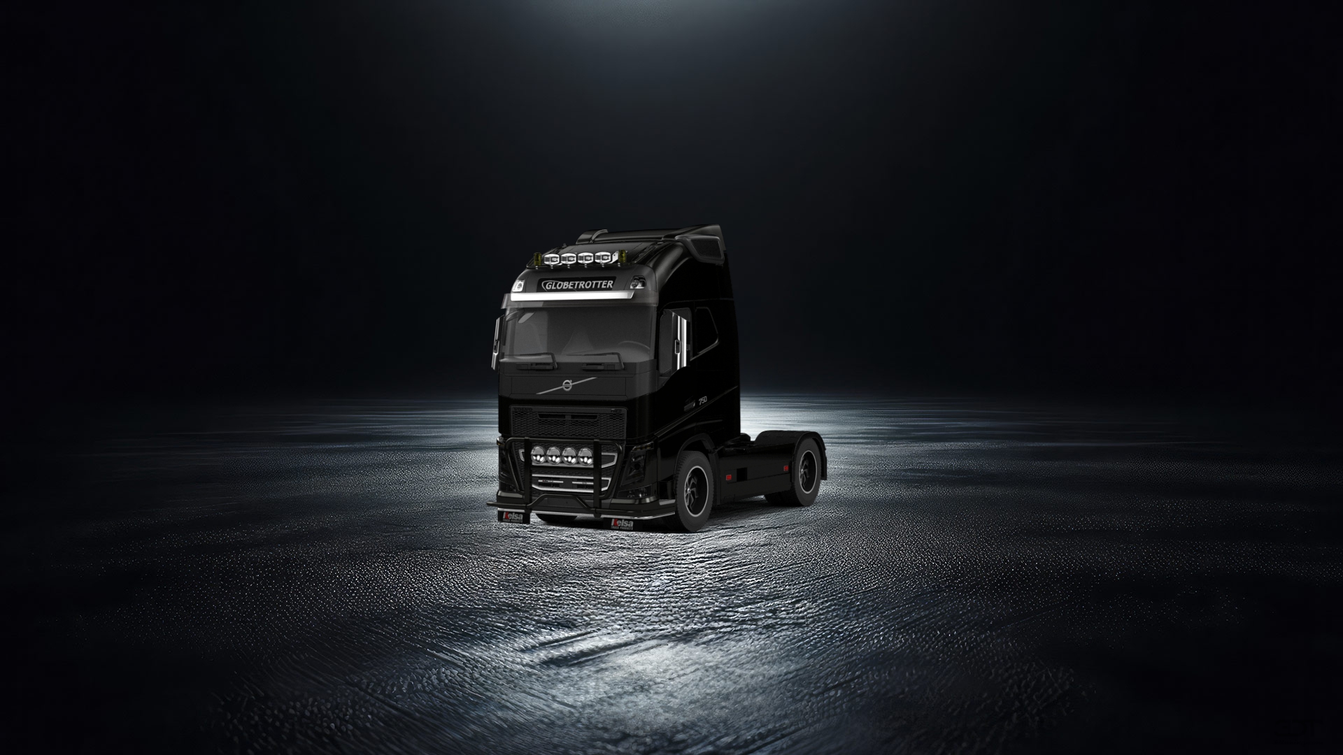 Volvo FH16 Globetrotter XL Cab Truck 2013 tuning