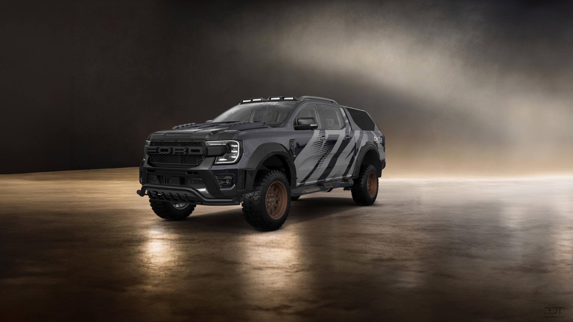 Ford Ranger 4 Door pickup truck 2022 tuning