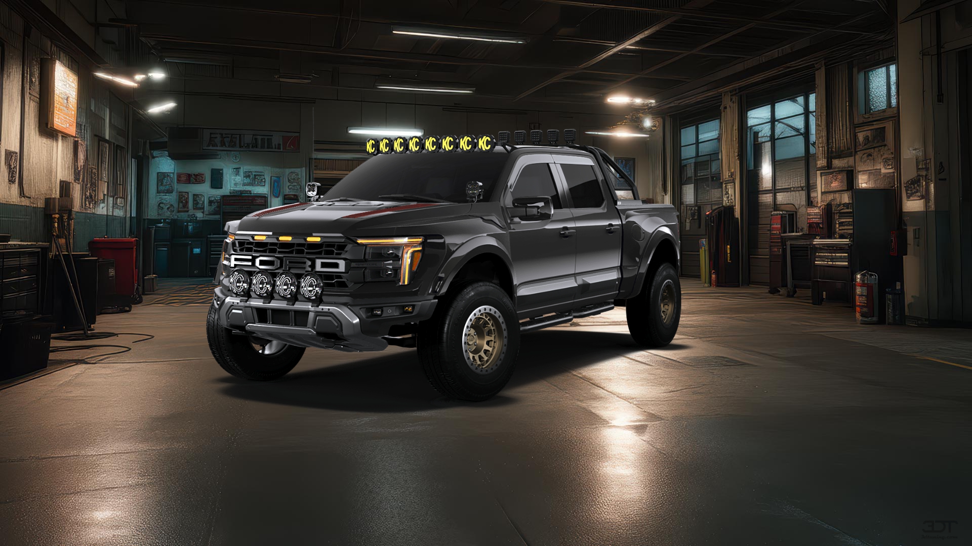 Ford F-150 Raptor 4 Door pickup truck 2024 tuning