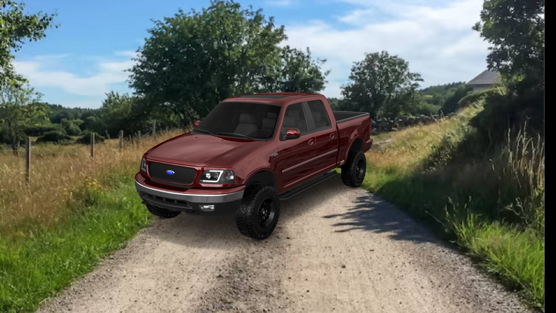 Ford F-150 SuperCrew 4 Door pickup truck 1997 tuning