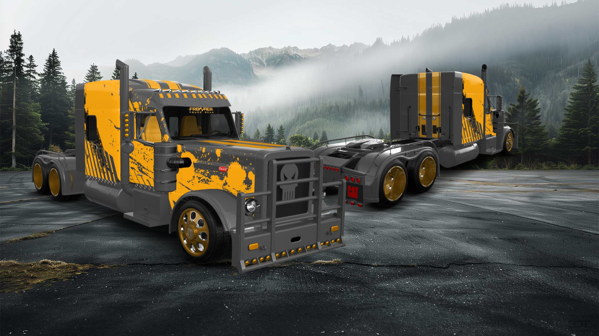 Peterbilt 589 Sleeper Cab Truck 2024 tuning