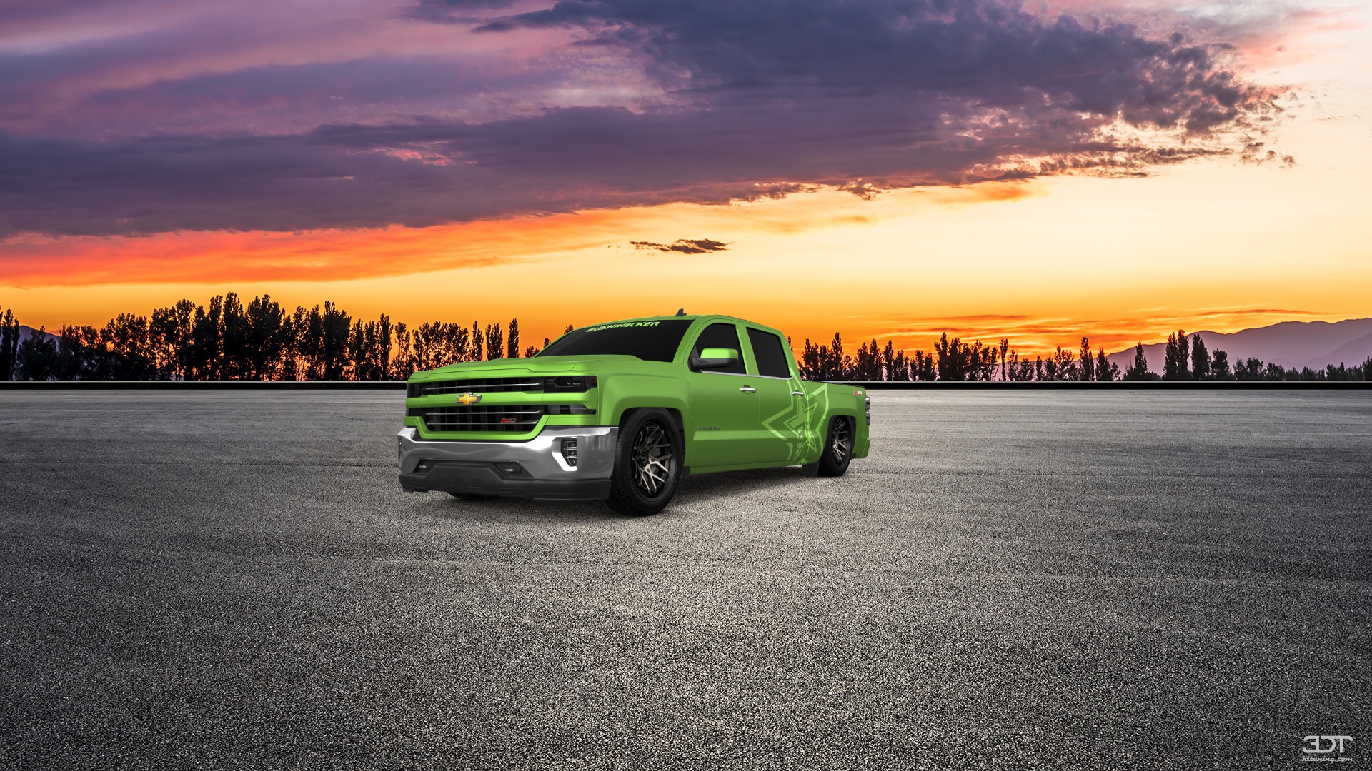 Chevrolet Silverado 1500 4 Door pickup truck 2016