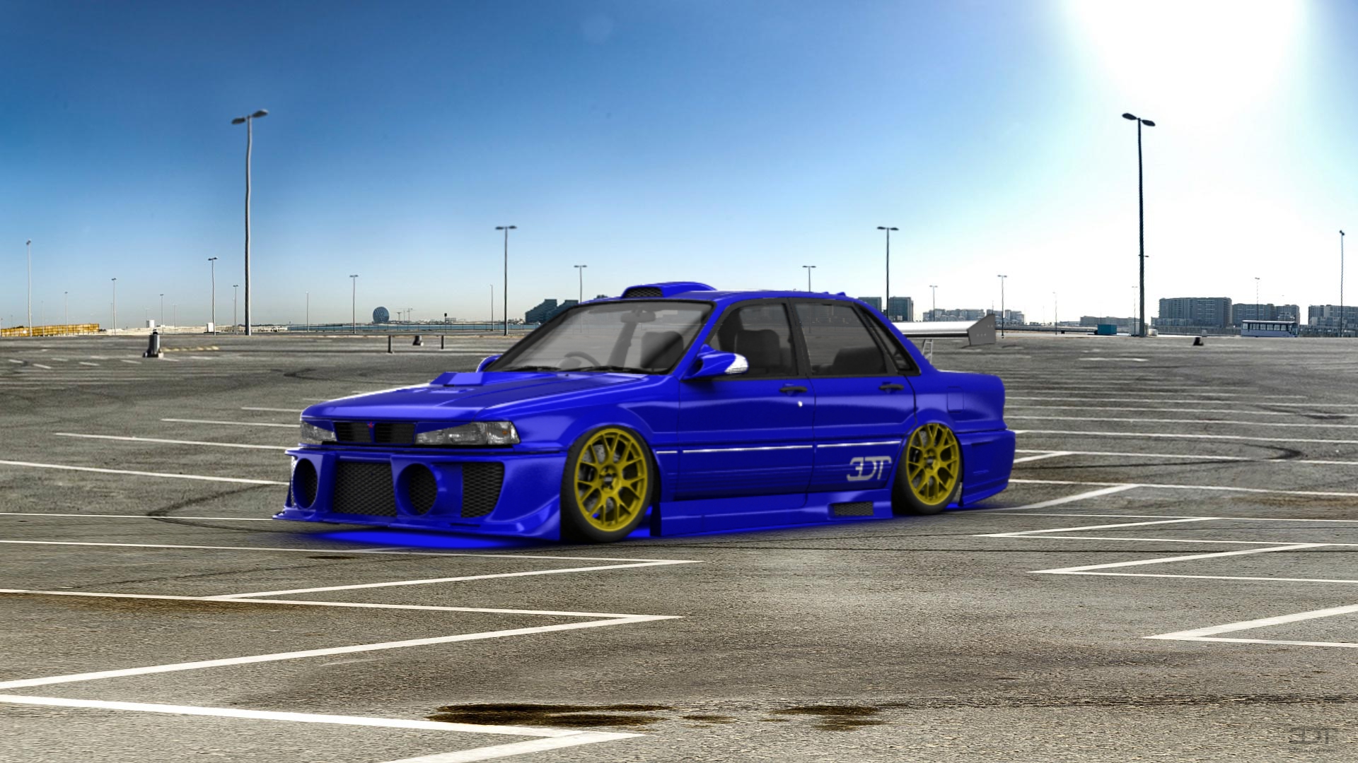 Mitsubishi Galant Sedan 1987 tuning