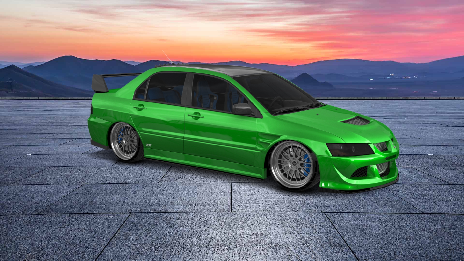 Mitsubishi Lancer Evo IX 4 Door Saloon 2005 Images