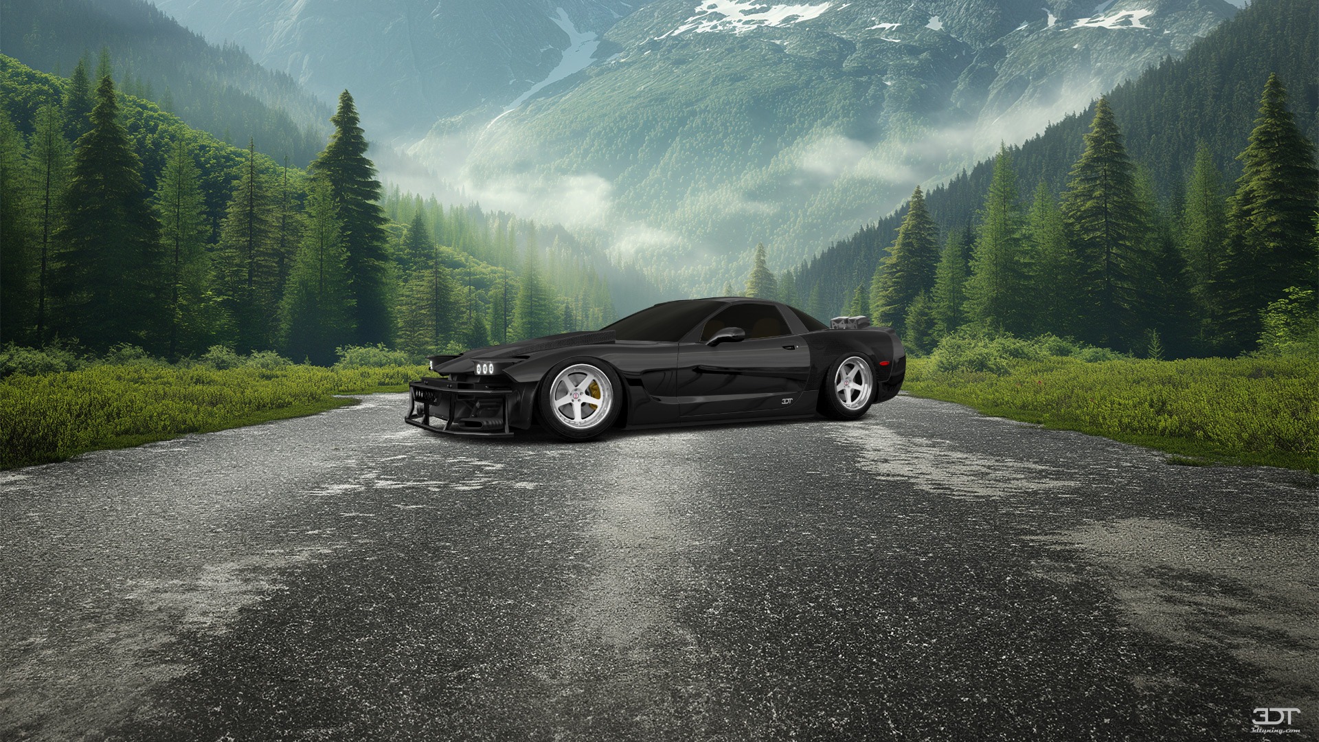Tuning Chevrolet Corvette C5 Fastback 2 Door Coupe 1997