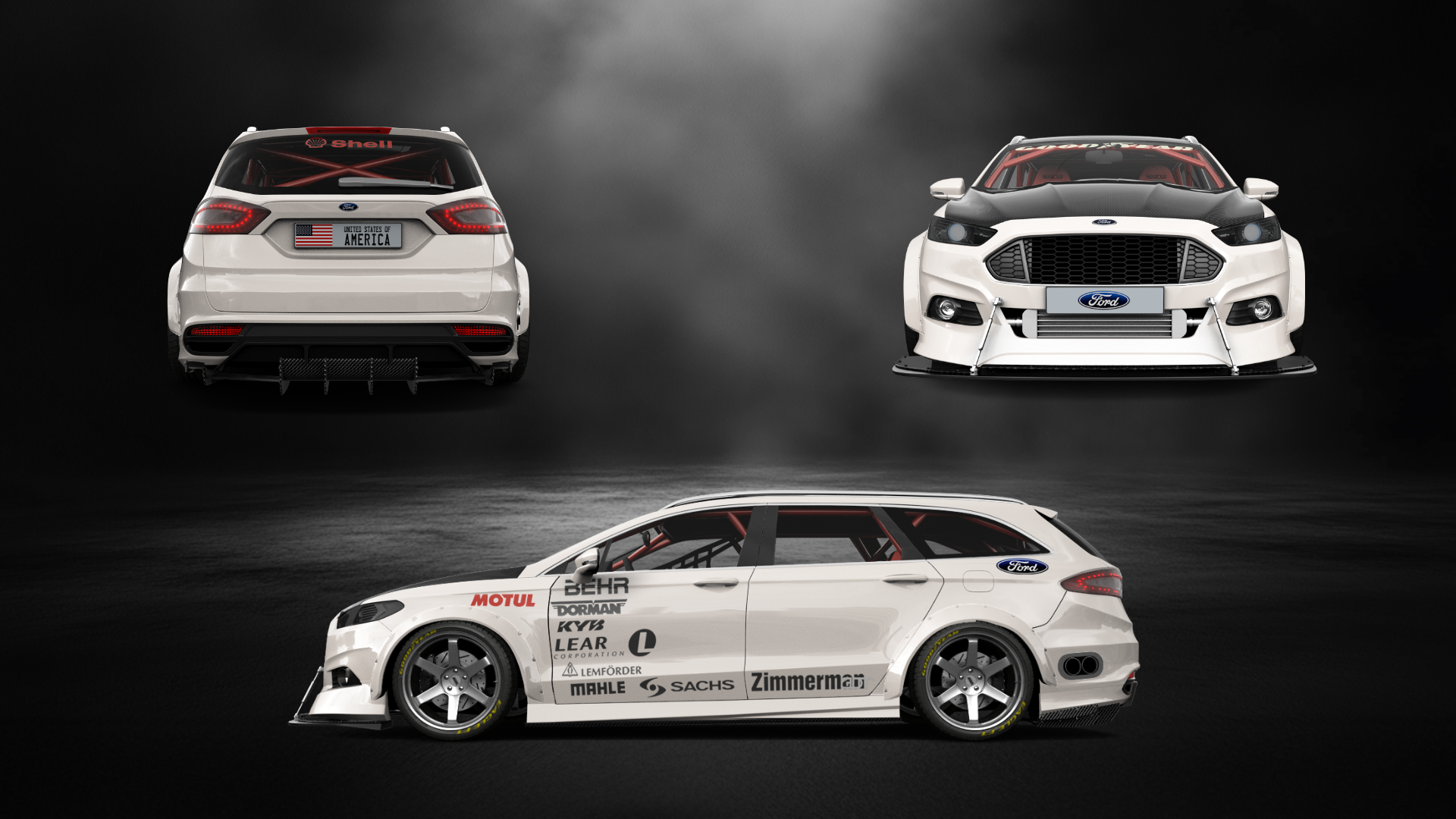 Ford Mondeo 5 Door Estate 2015 tuning