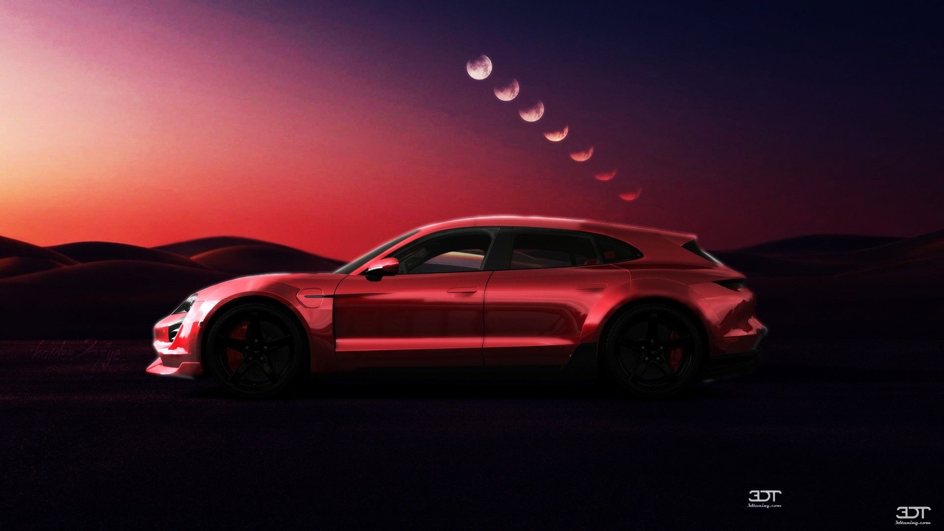 Porsche Taycan Sport Turismo Shooting Brake 2019 tuning