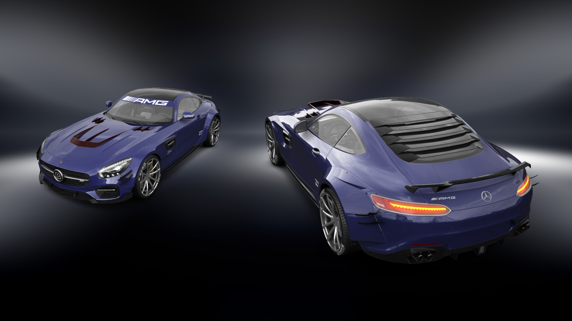 Mercedes AMG GT 2 door fastback coupe 2016